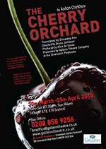 The Cherry Orchard produced by the Galleon Theatre Comapany at the Greenwich Playhouse