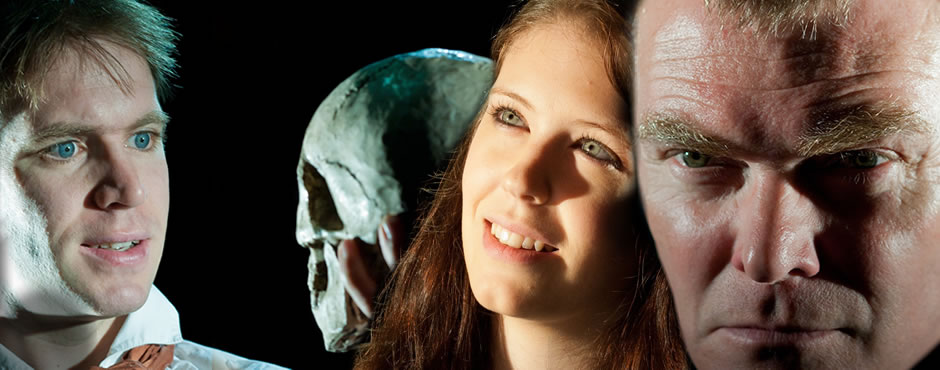 Hamlet produced by the Galleon Theatre Company at the Greenwich Playhouse